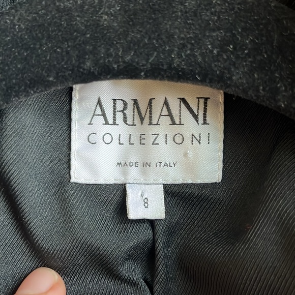 Vintage Armani Tailored Wool Blend Blazer Jacket - Picture 9 of 9